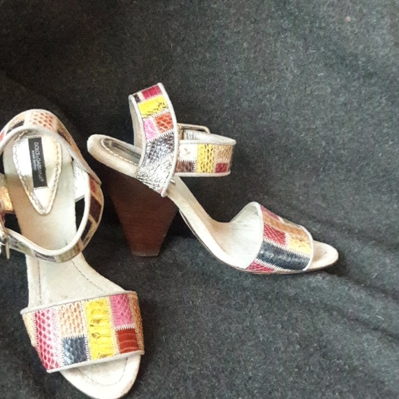 Dolce & gabbana snakeskin heels - Picture 2 of 5